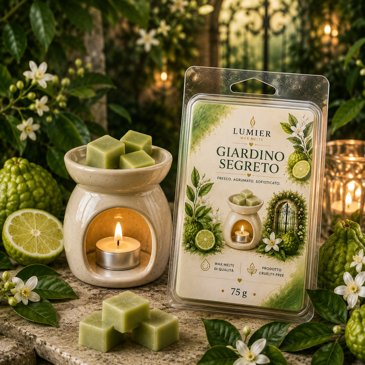 Wax Melts Giardino Segreto – LUMIER