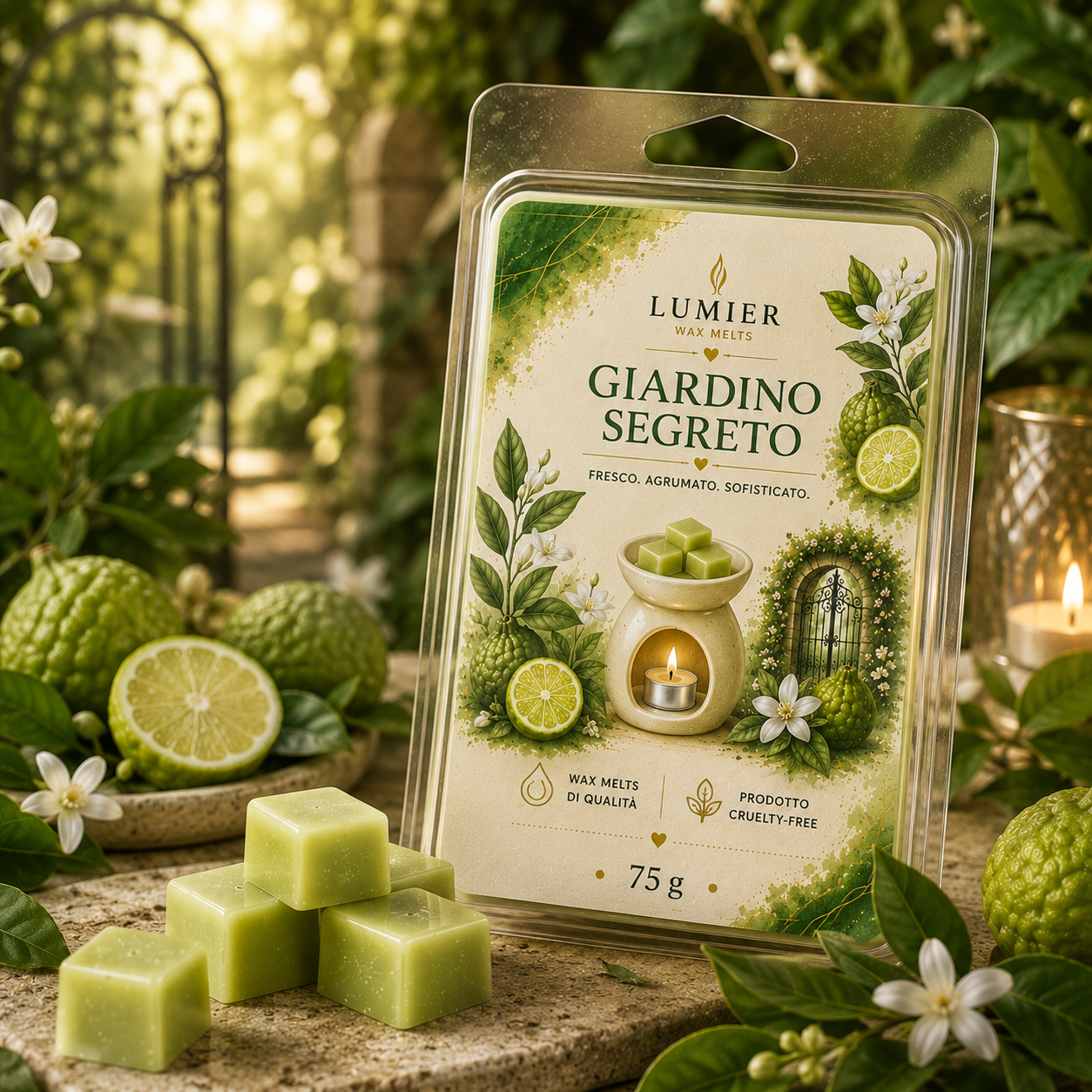 Wax Melts Giardino Segreto – LUMIER