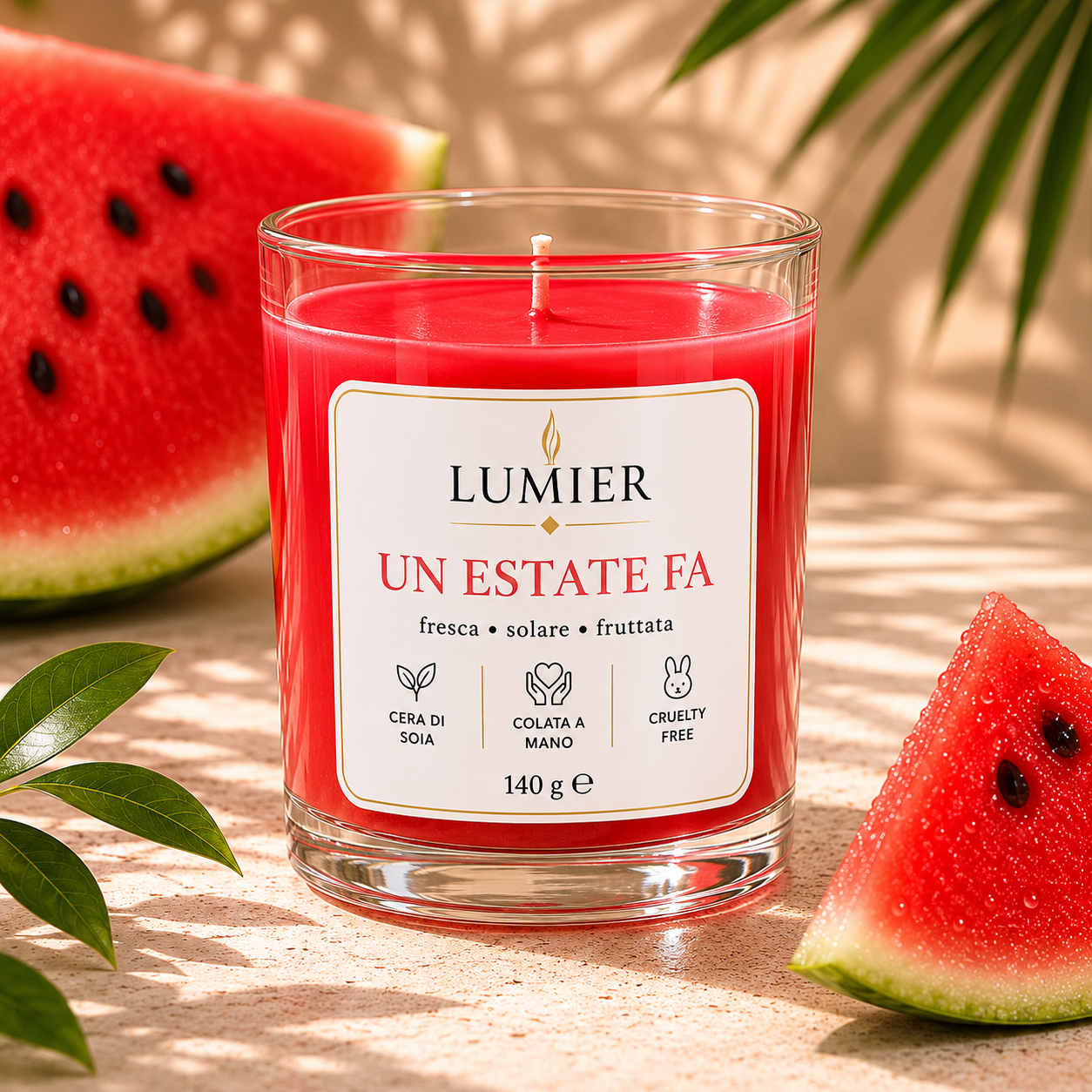 Un'Estate Fa – Candela Profumata all'Anguria | LUMIER
